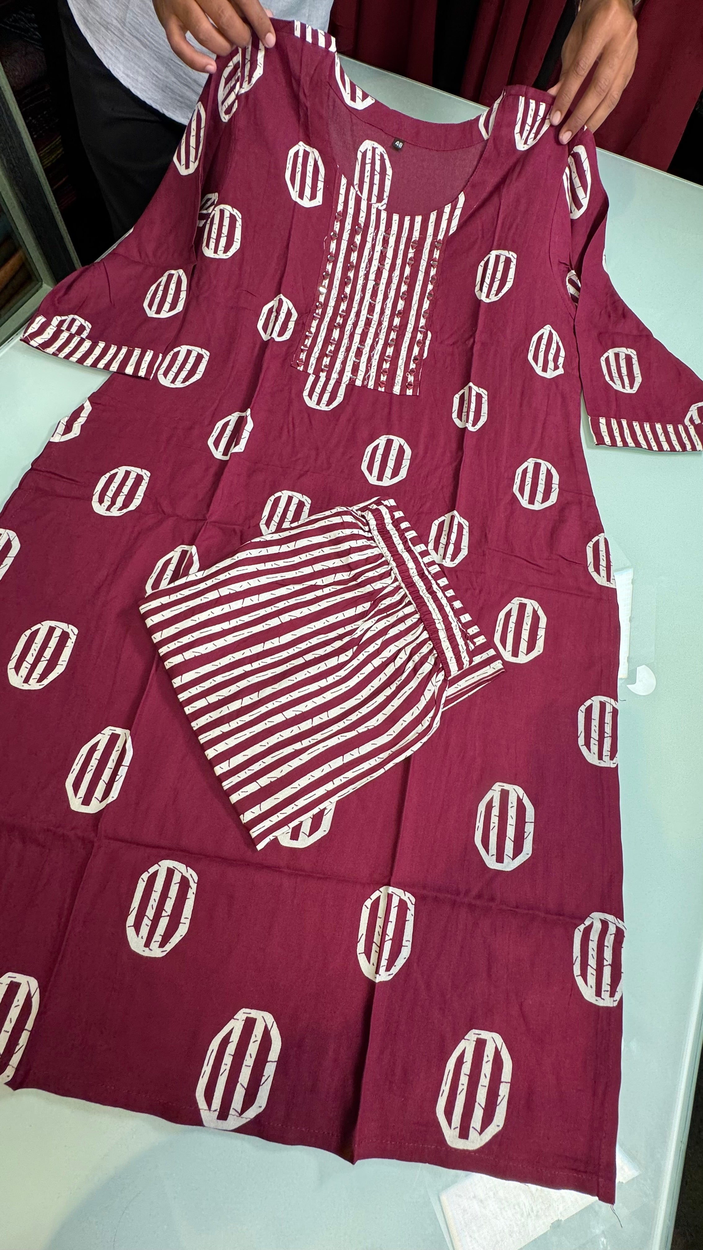 Plus size Kurti set | PLUKU0112