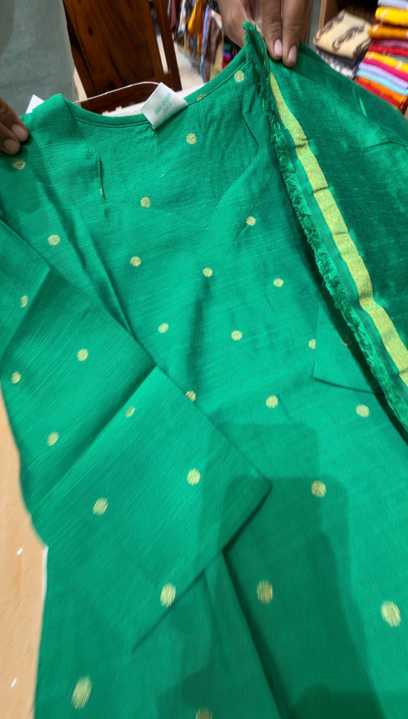 RAWSKU0426|Raw Silk Kurti Set