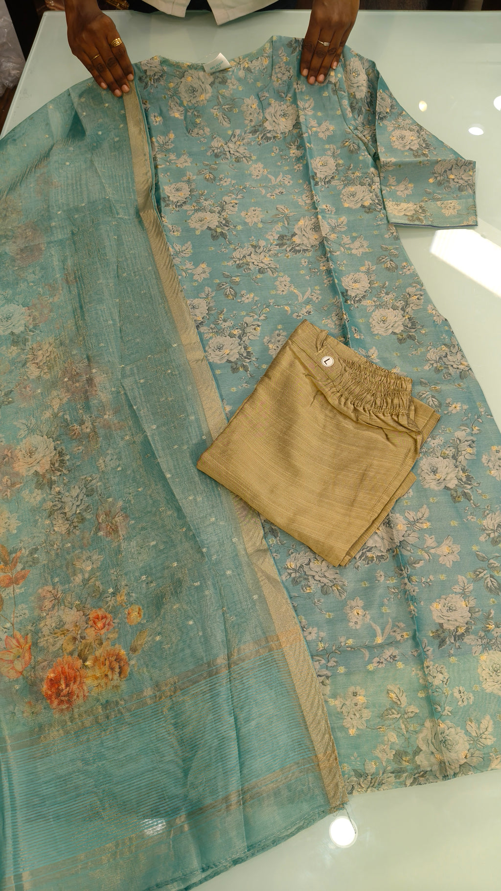 Premium Chanderi Kurti suits | PRBKU2911