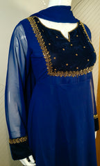 Georgette Handwork Kurti | GEKU2112