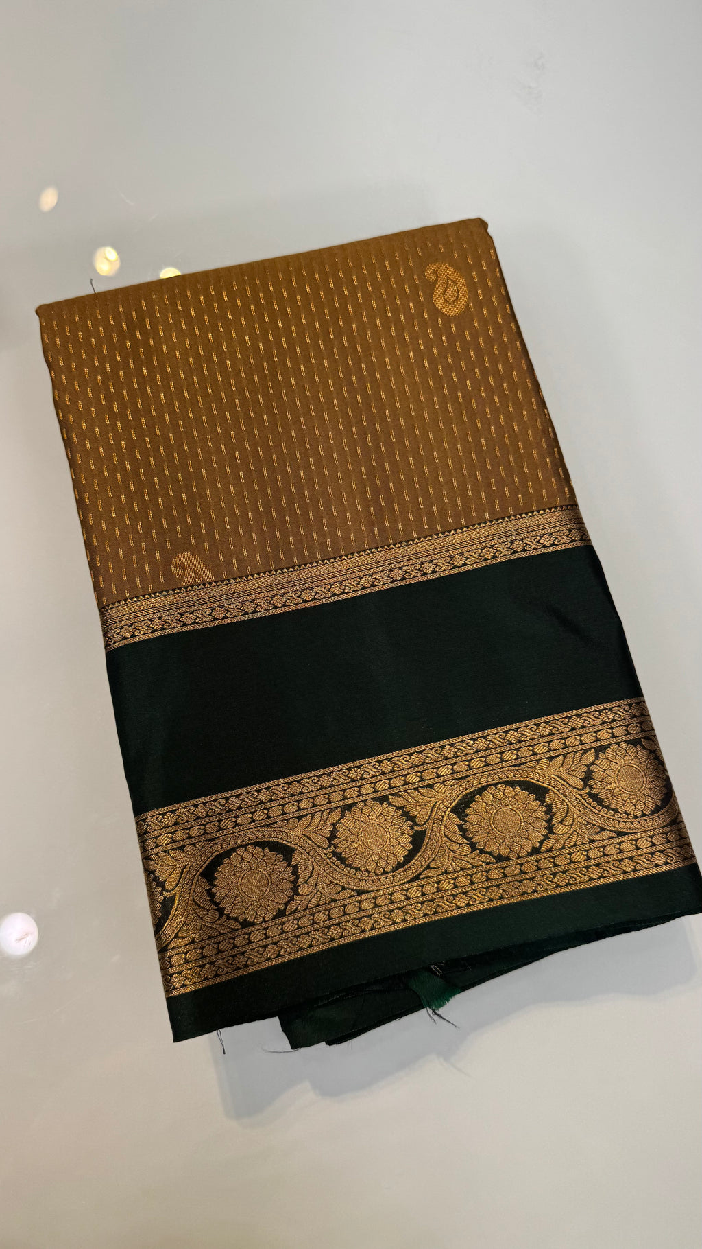 Kanchi Soft silk Rettapetta Border saree | KASORE2011