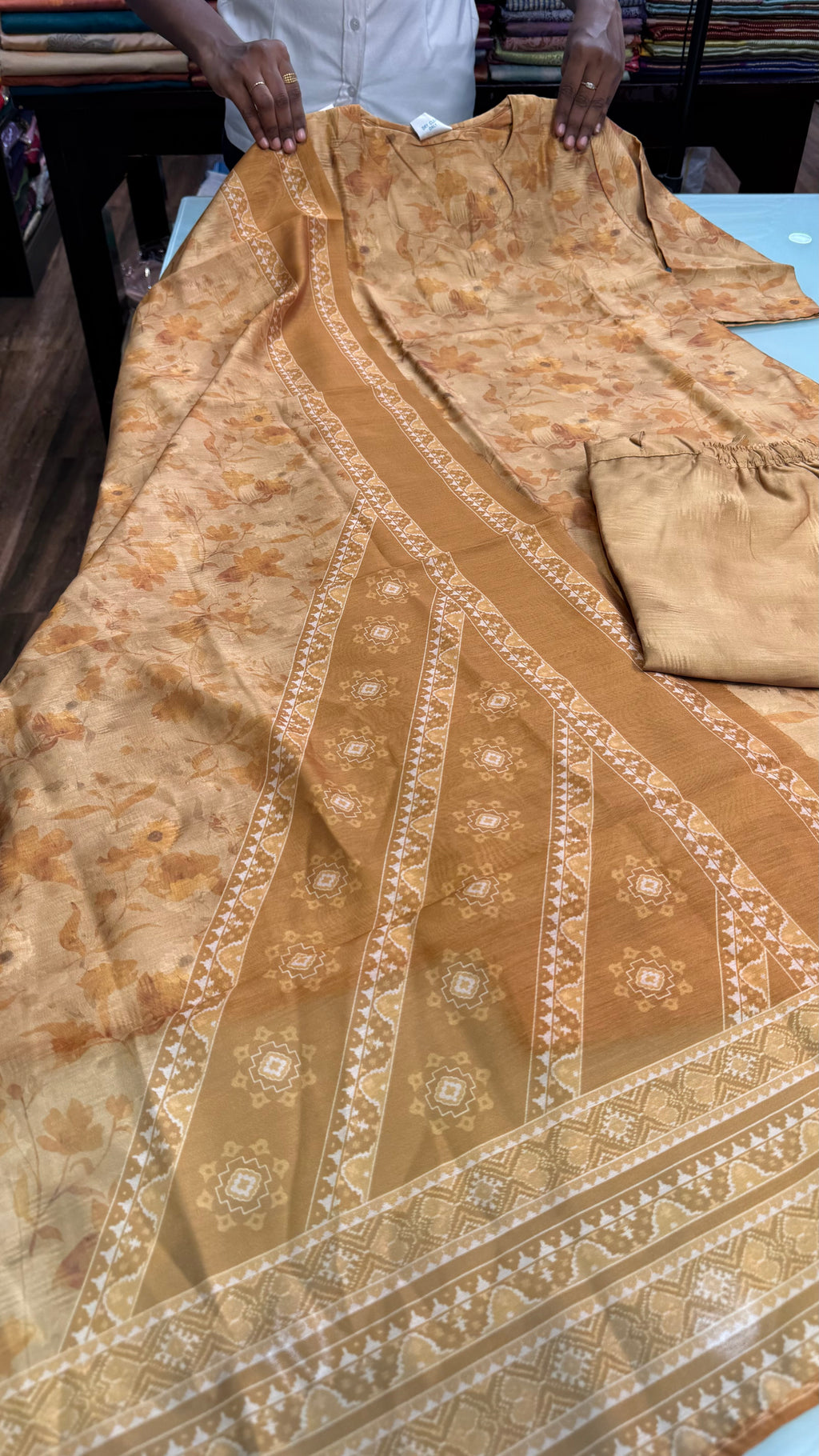 Premium Chanderi Kurti suits | PRBKU2911