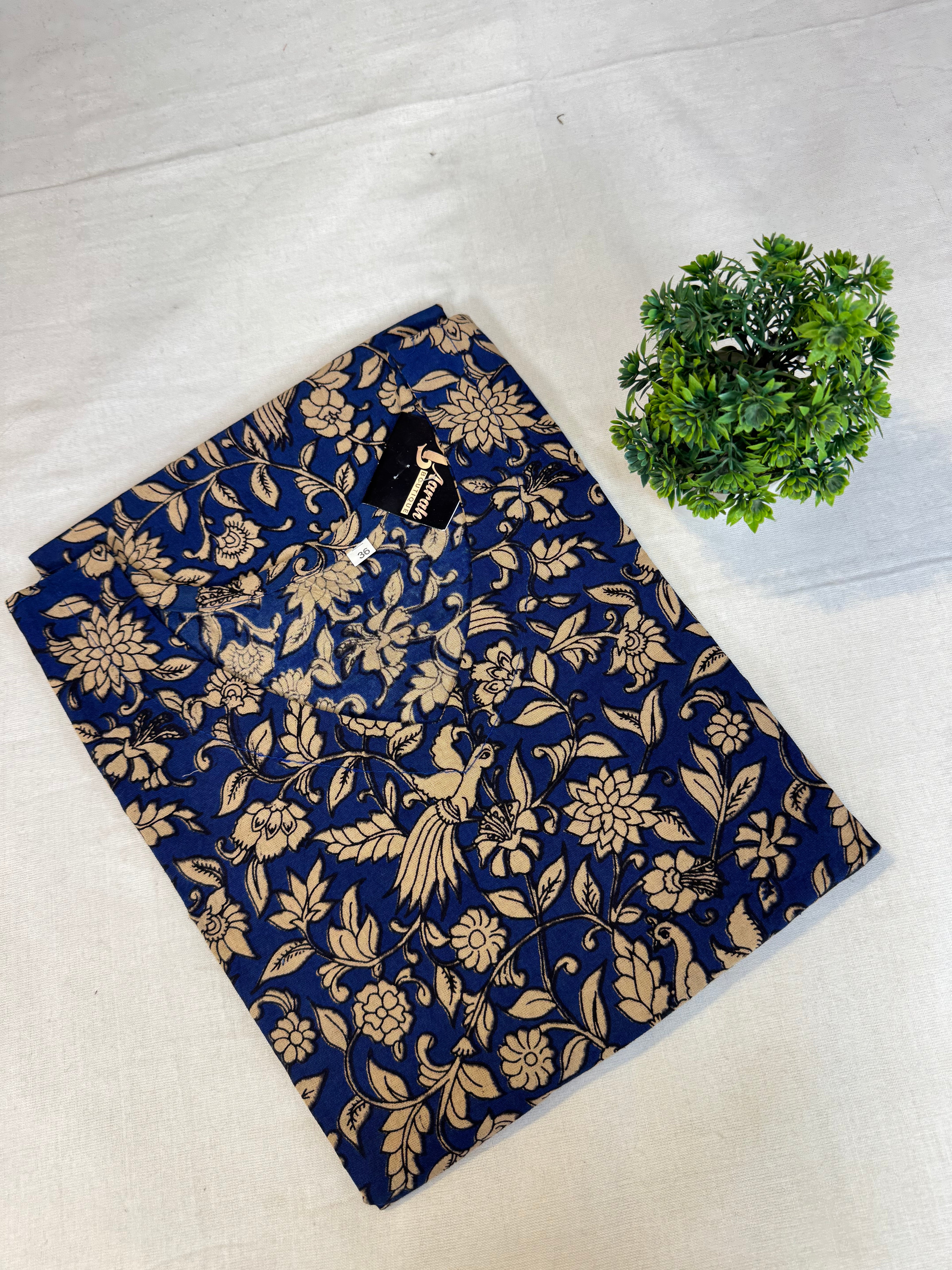 OFFKU0101 | KALAMKARI LONG KURTA