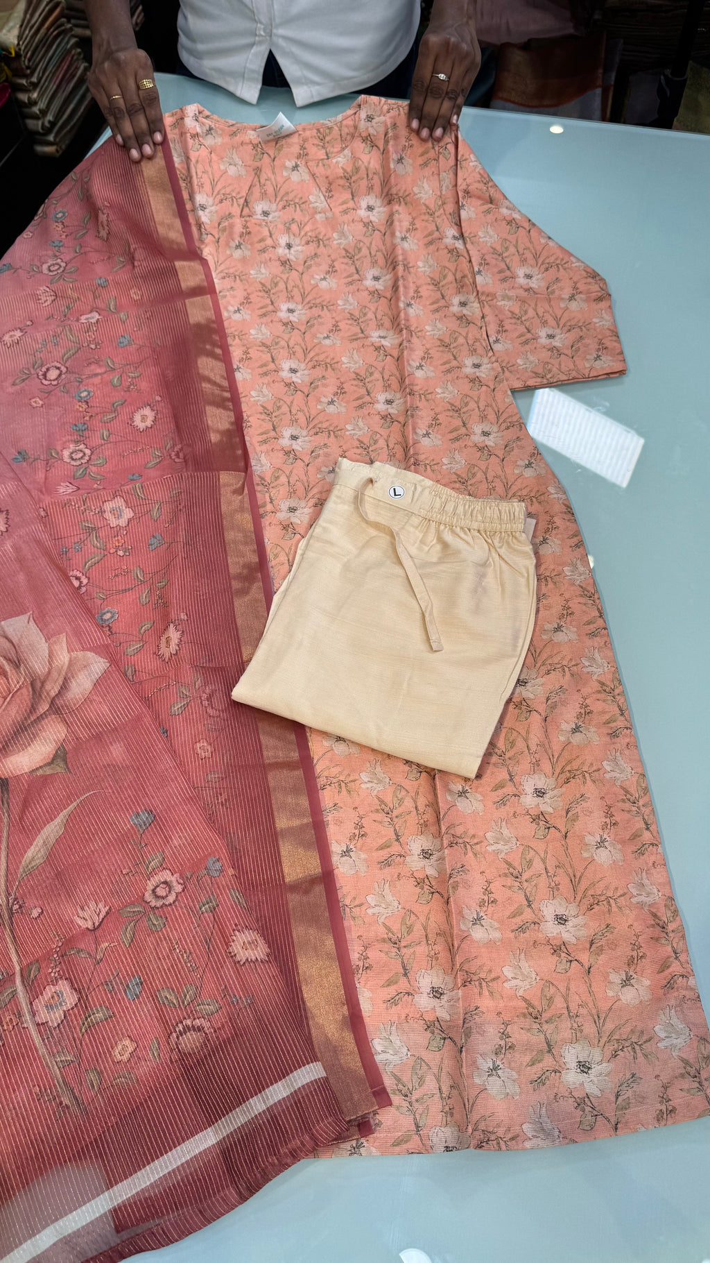 Premium Chanderi Kurti suits | PRBKU2911