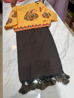 Saree & Blouse combo | COT0426COM