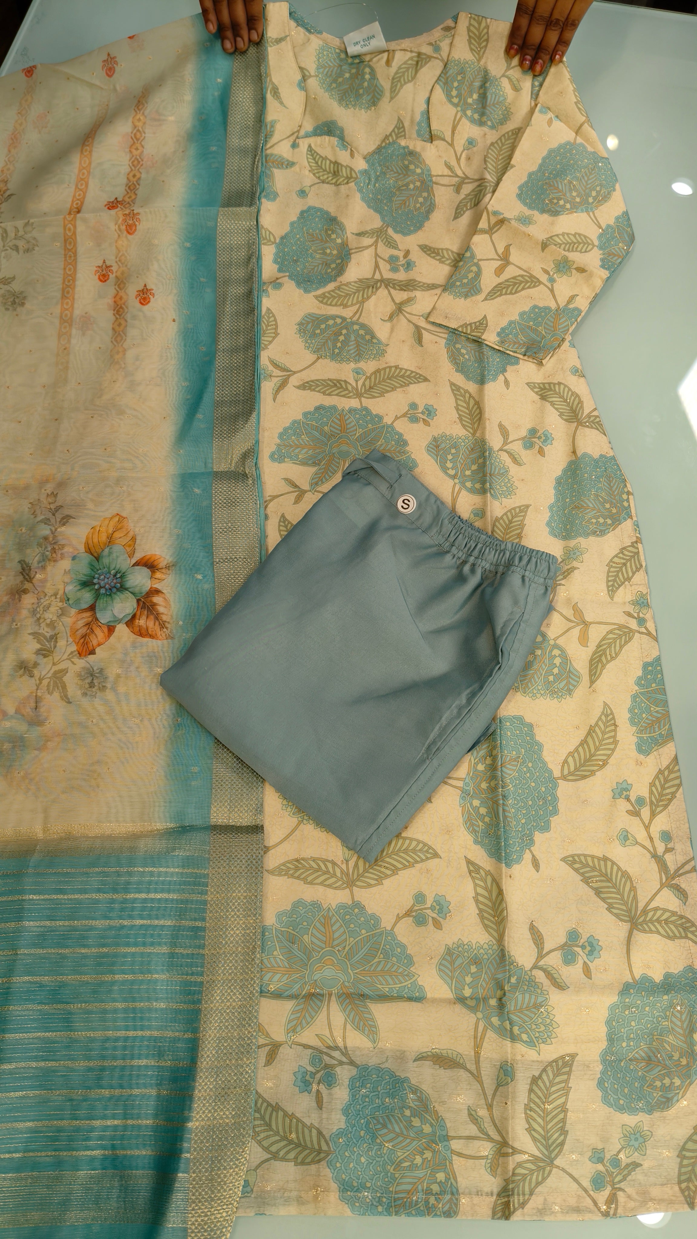 Premium Chanderi Kurti suits | PRBKU2911