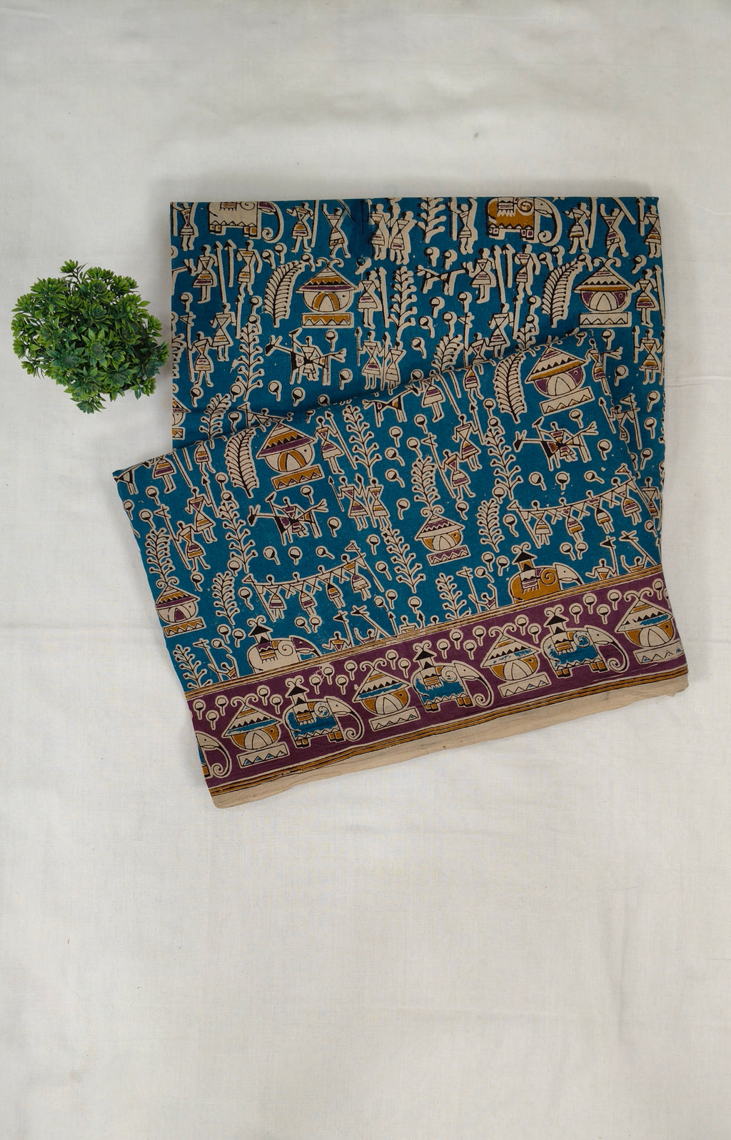 Kalamkari cotton saree | KALCOSA2811