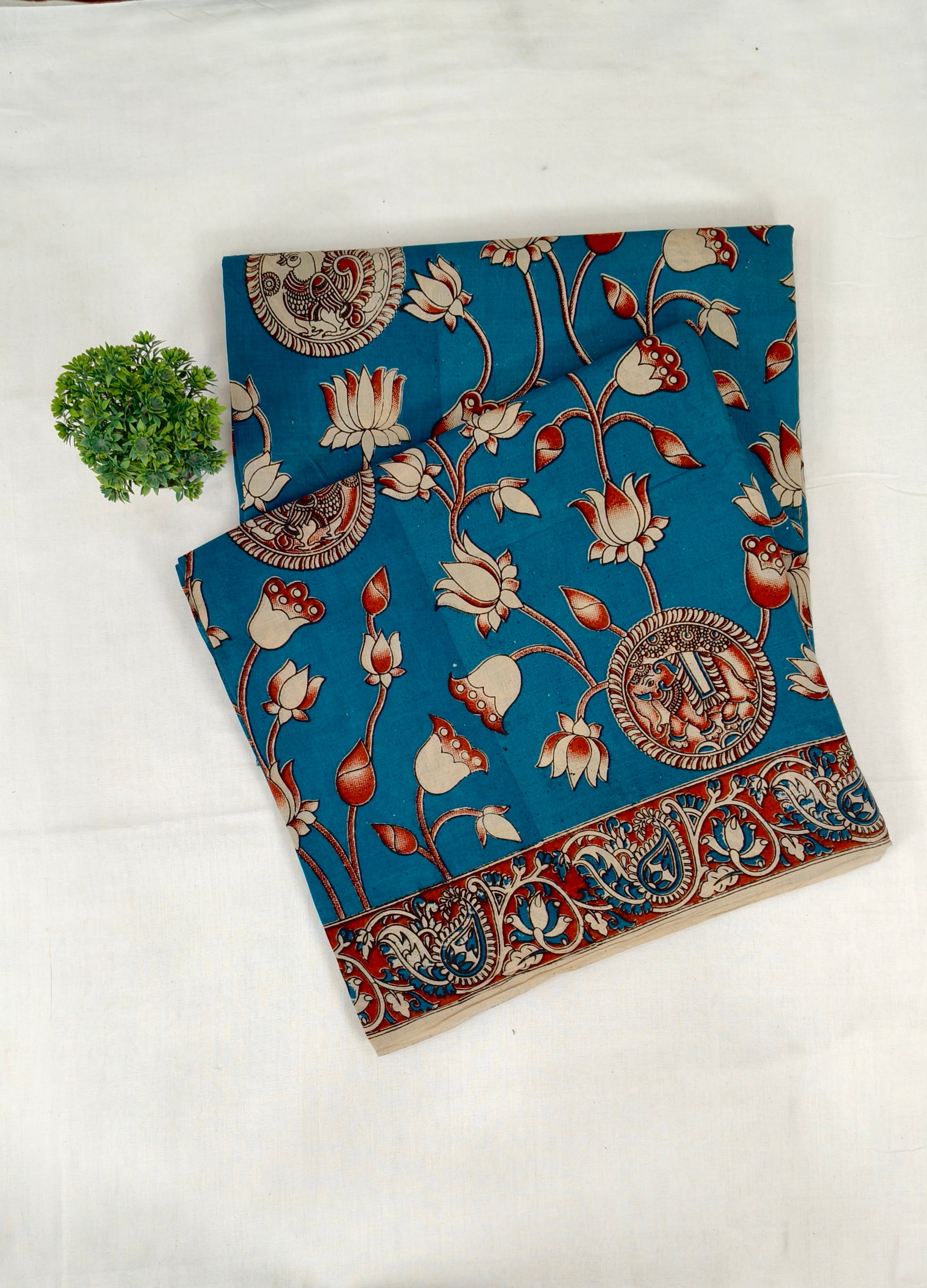 Kalamkari cotton saree | KALCOSA2811