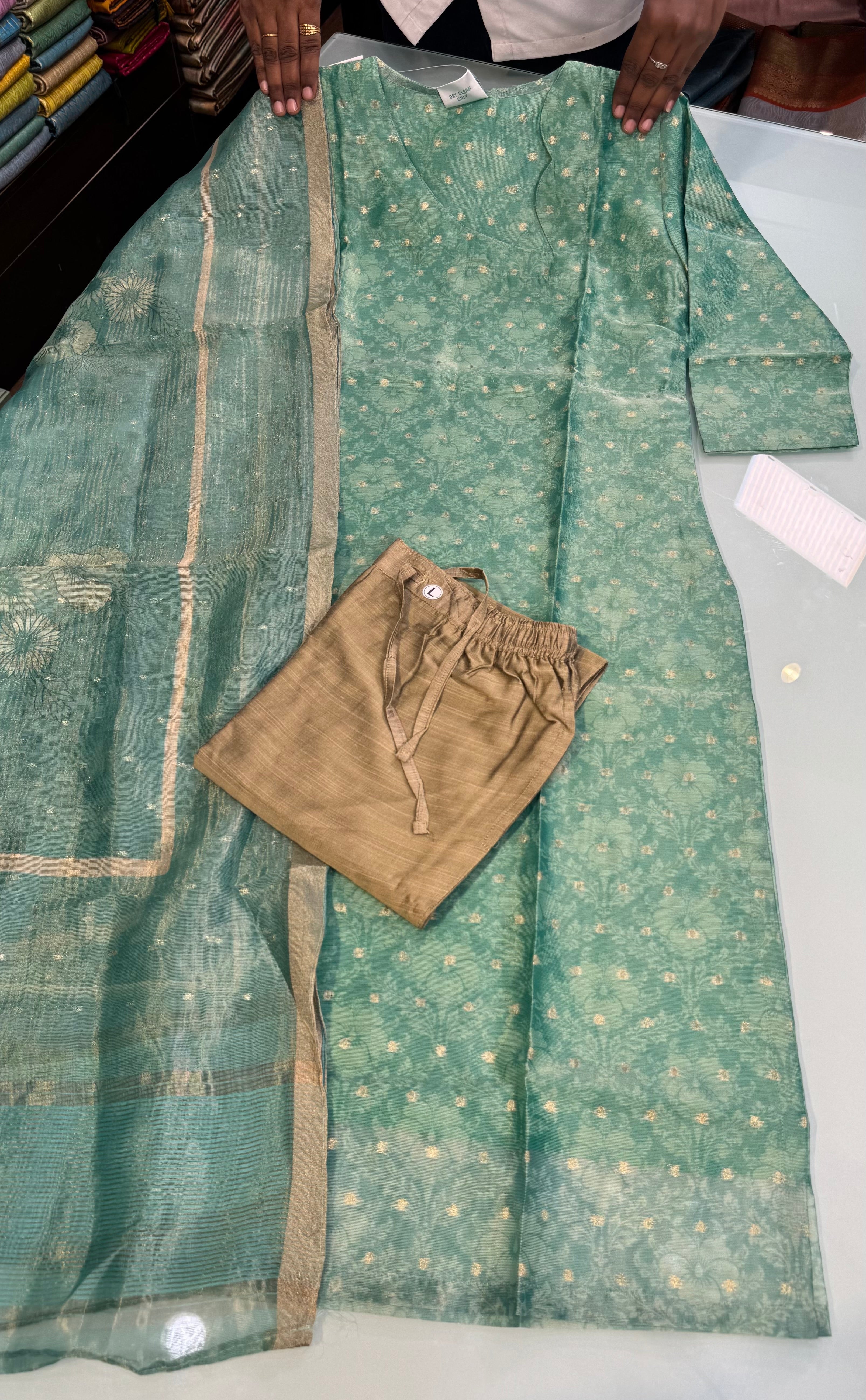 Premium Chanderi Kurti suits | PRBKU2911