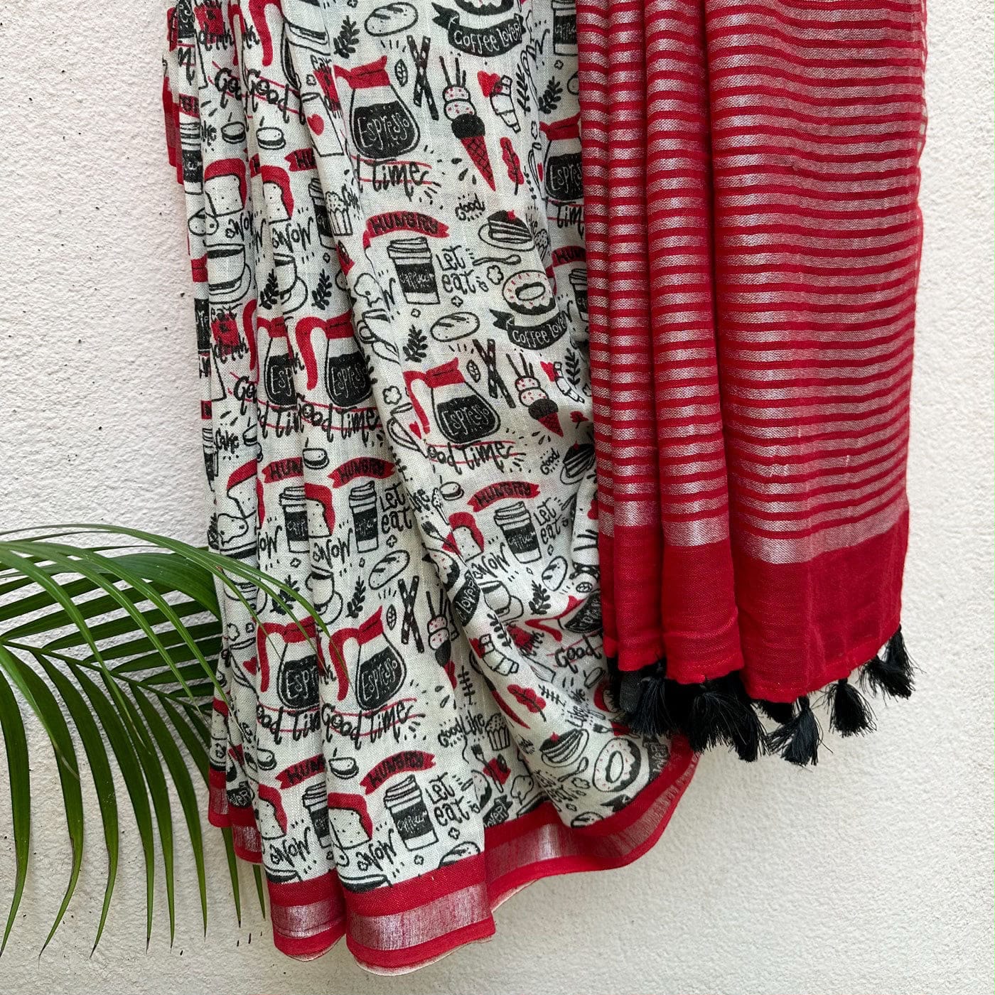 Linen saree  | LISA08