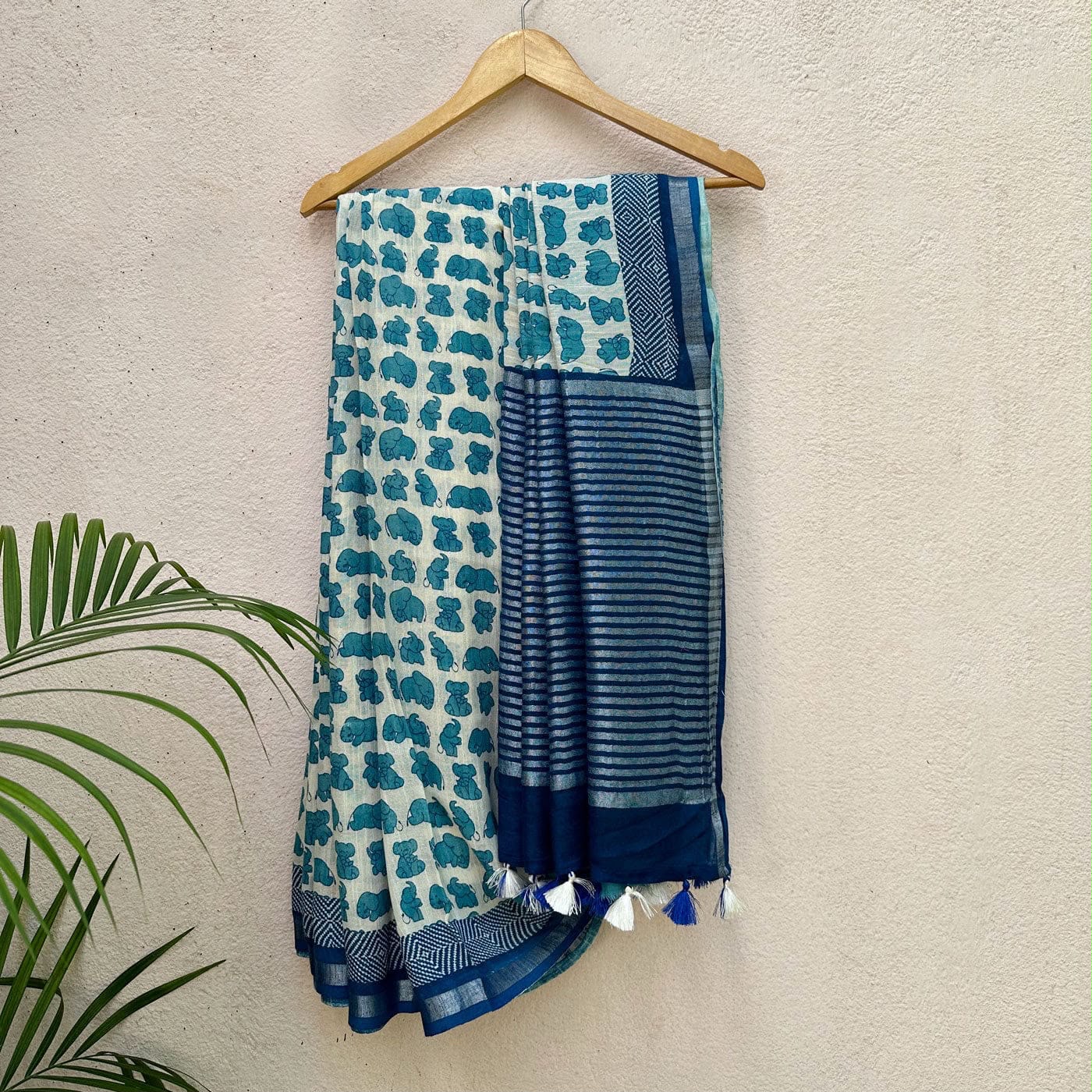 Linen saree  | LISA08