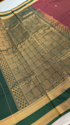Kanchi Soft silk Rettapetta Border saree | KASORE2011