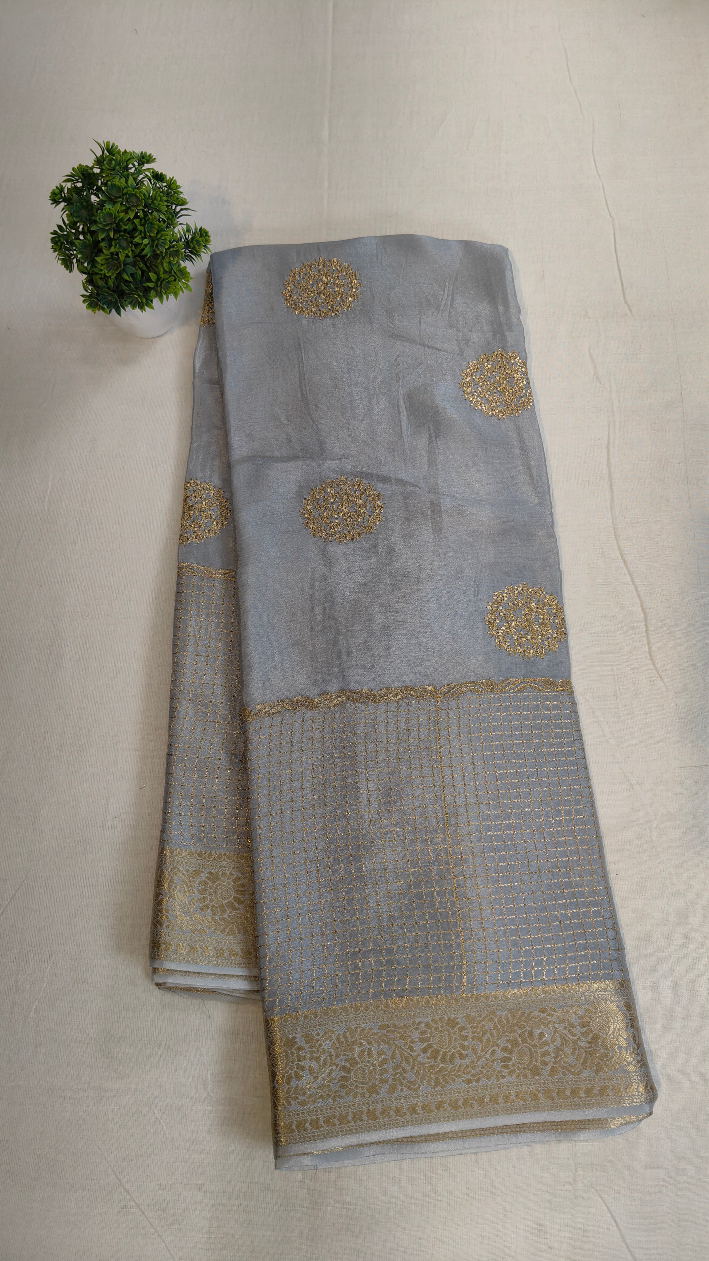Viscose silk saree | VISCSA0512