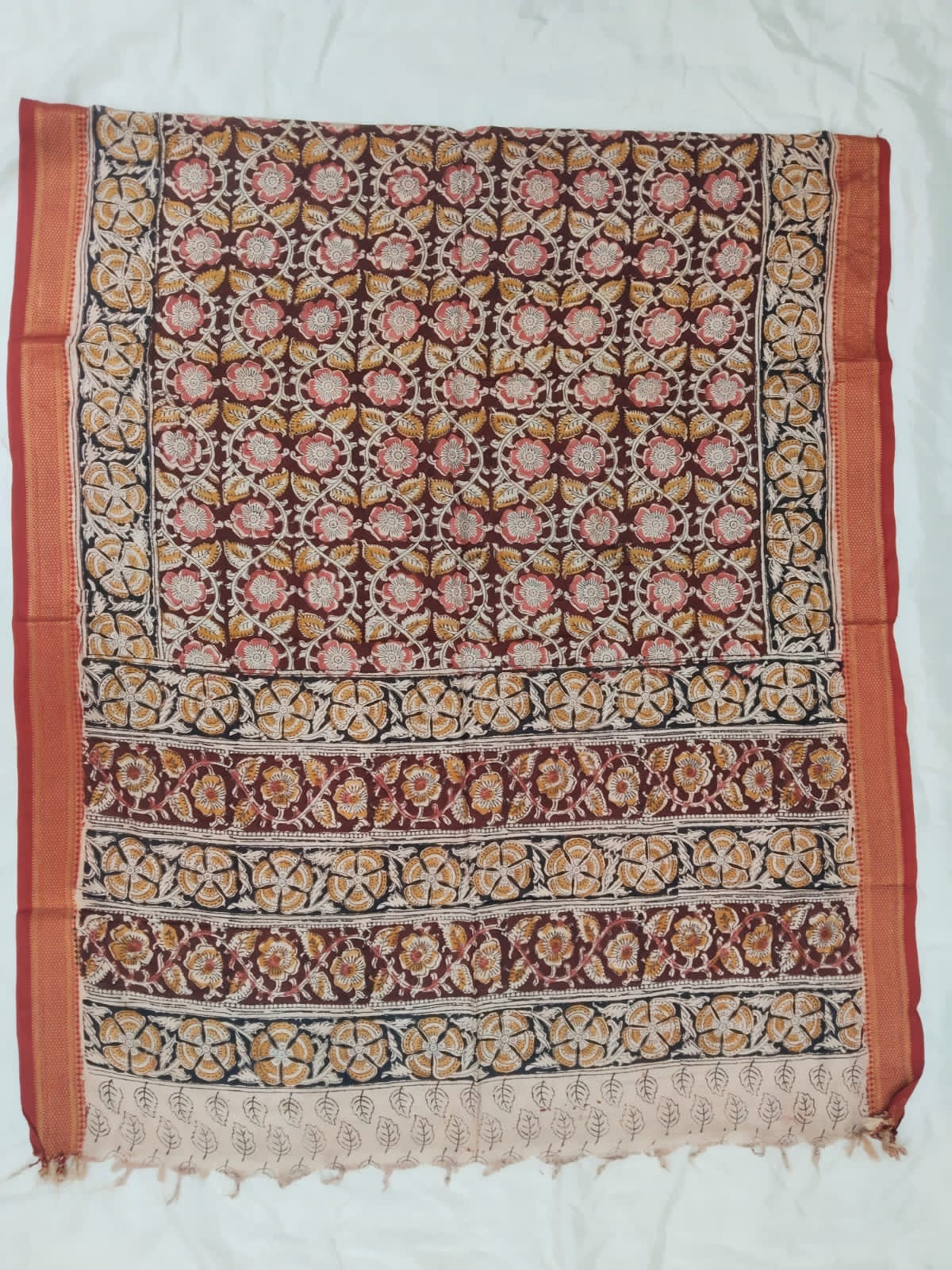 Kalamkari Dupatta | KAL1411
