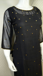 Georgette Handwork Kurti | GEKU2112