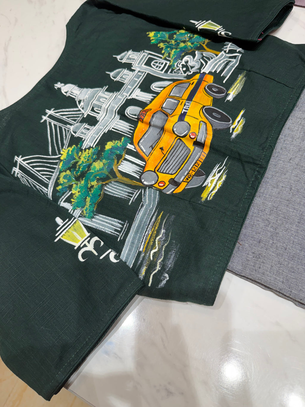 Saree & Blouse combo | COT0426COM