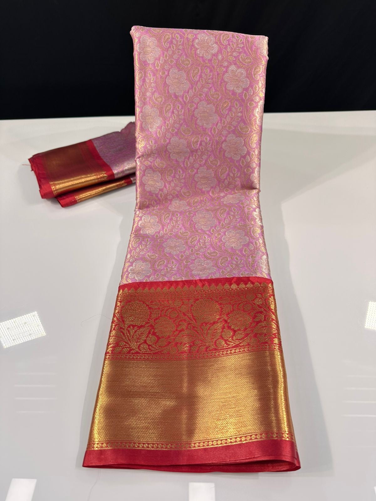 BRIDAL KANCHI SEMI SILKS | AB1807KM03
