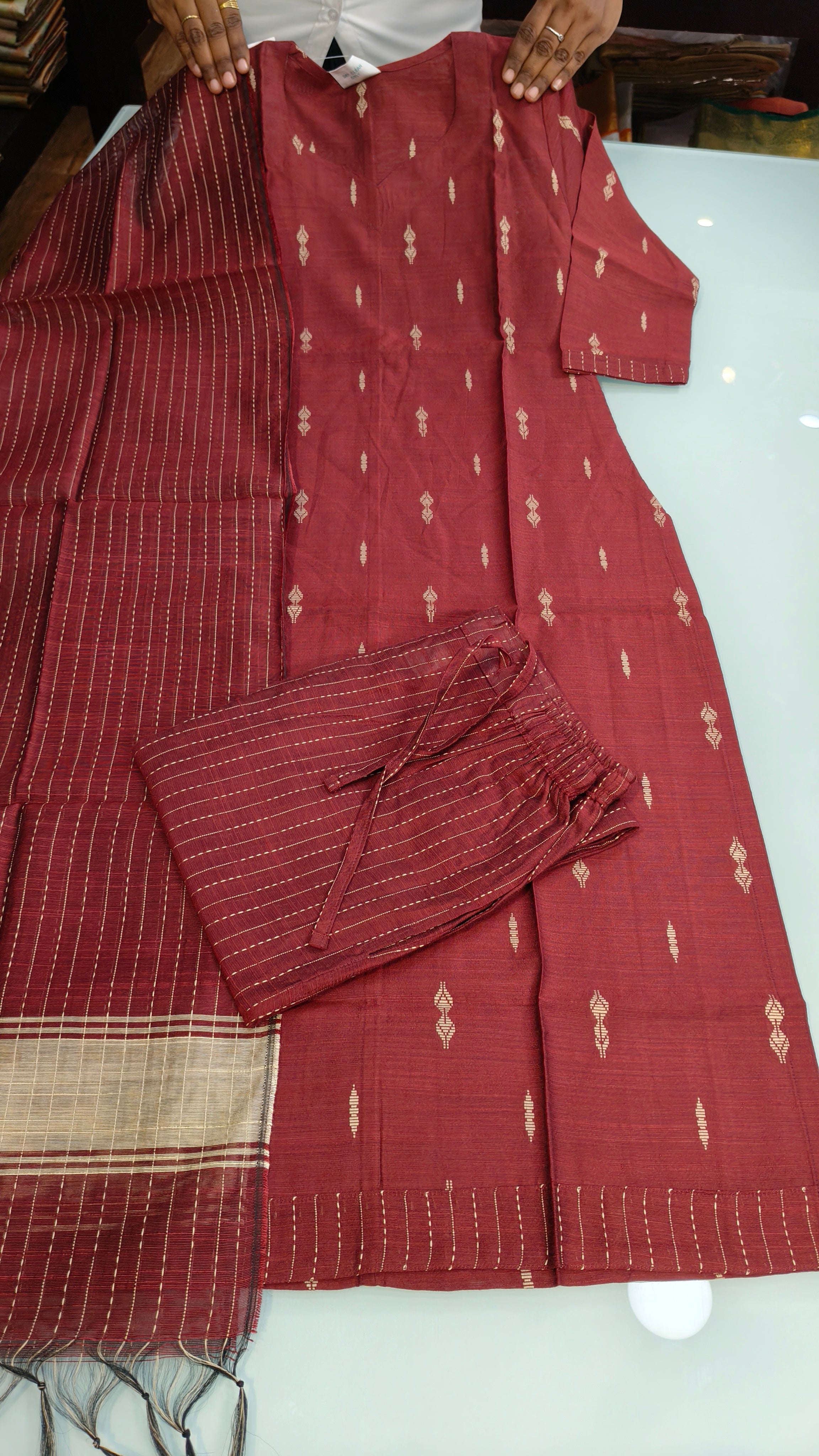 Raw silk kurti sets | RASKU2511