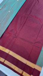 Kanchi Soft silk Rettapetta Border saree | KASORE2011