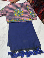 Saree & Blouse combo | COT0426COM
