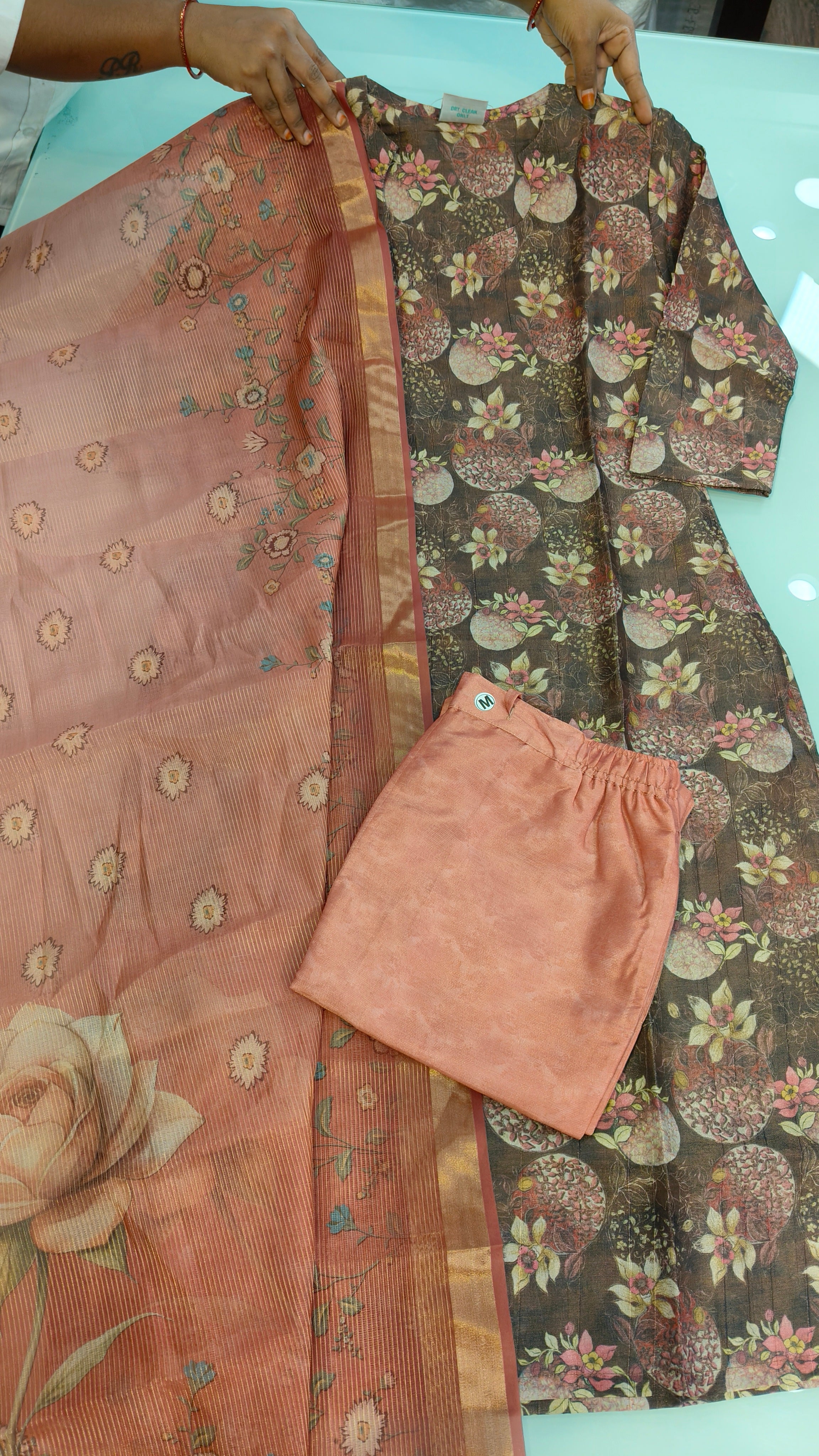 Premium Chanderi Kurti suits | PRBKU2911