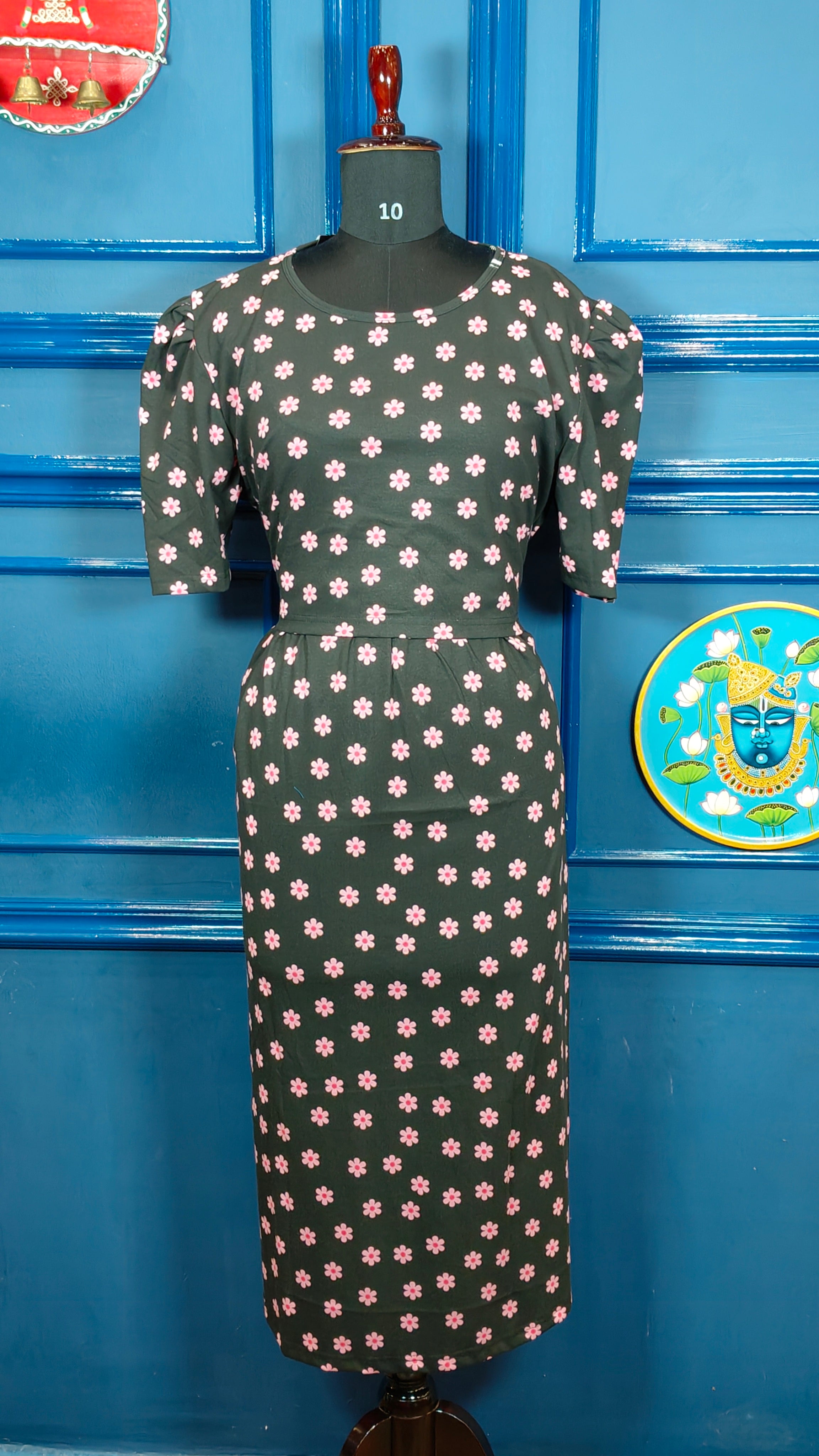 Zipless Maternity Maxi-puff Sleeves