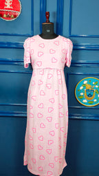 Zipless Maternity Maxi-puff Sleeves