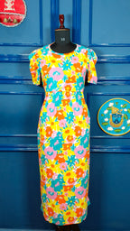 Zipless Maternity Maxi-puff Sleeves