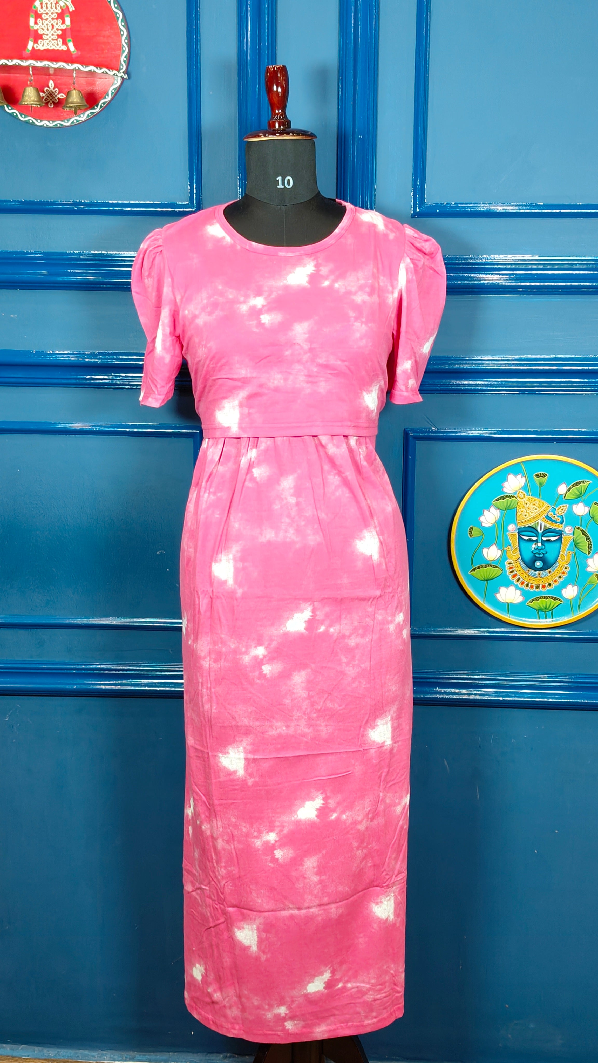 Zipless Maternity Maxi-puff Sleeves