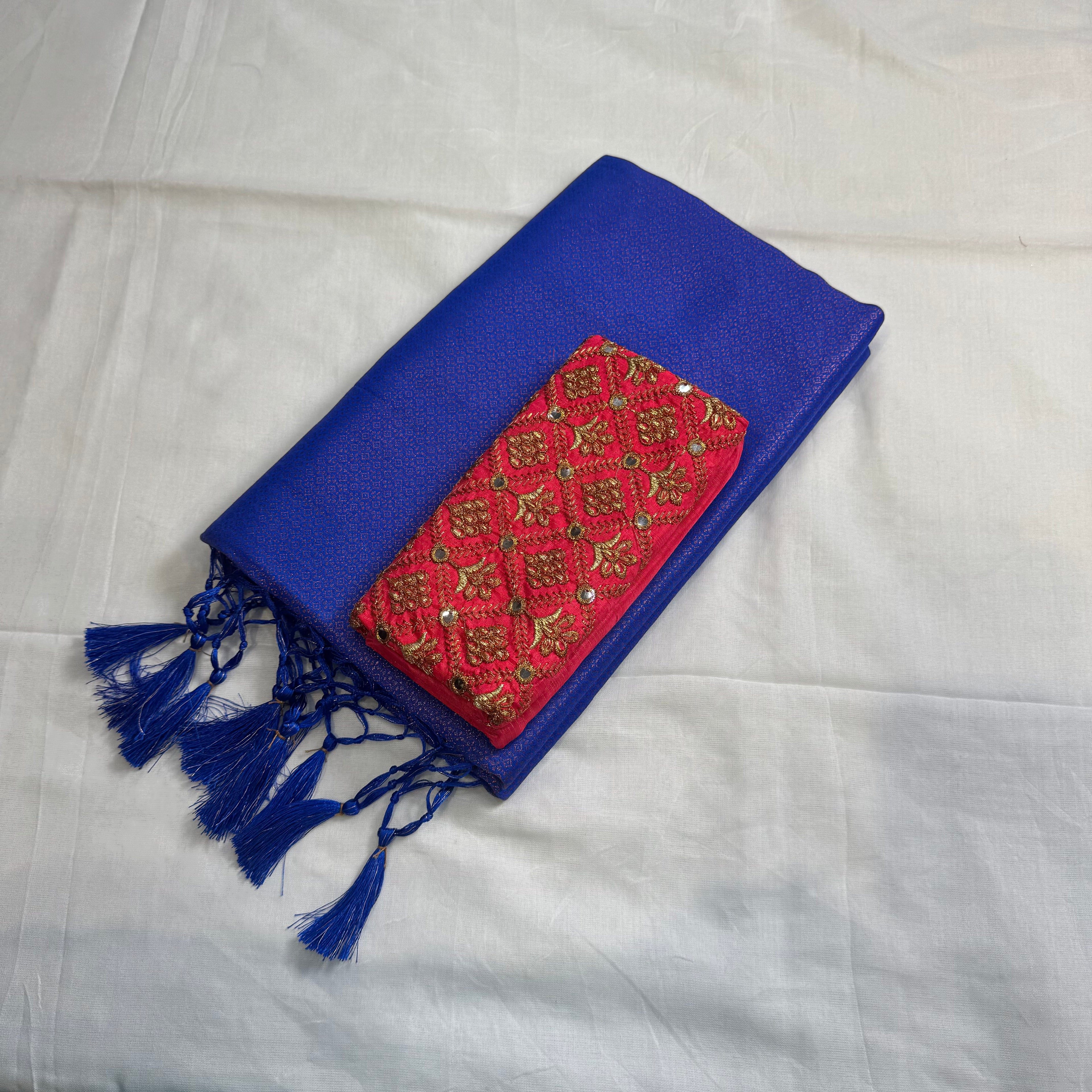 KuberaPattu & WorkBlouse KUWB25