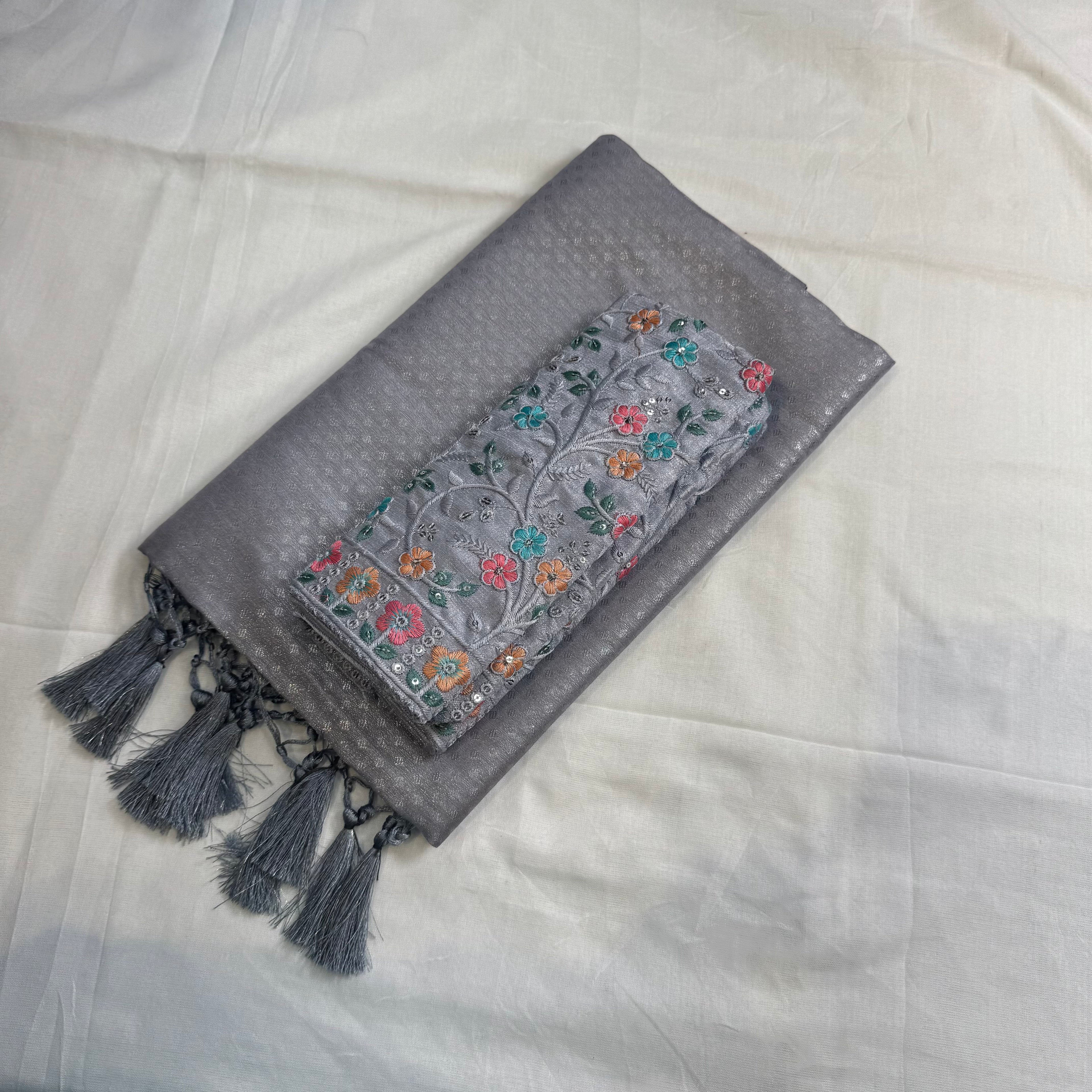 KuberaPattu & WorkBlouse KUWB25