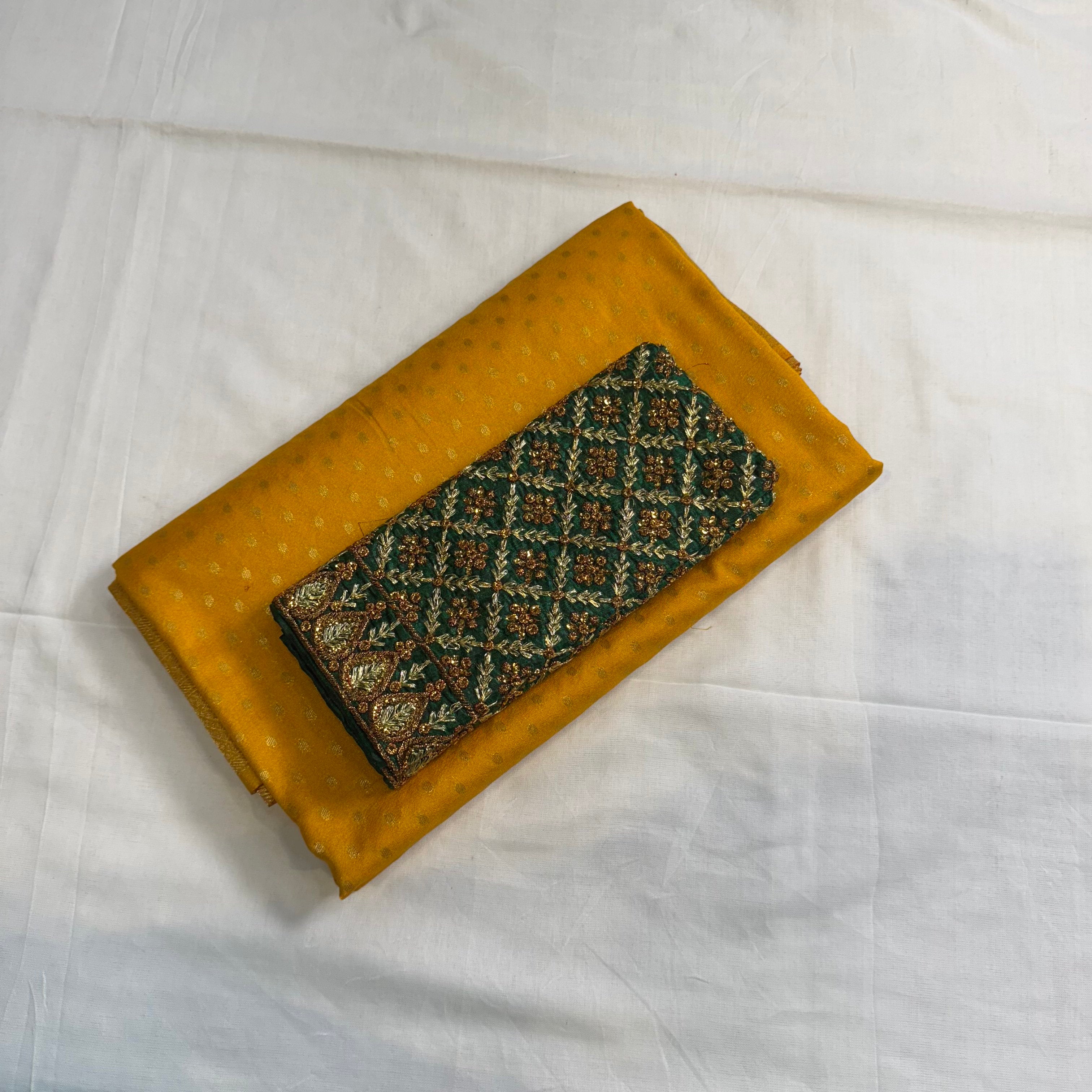 KuberaPattu & WorkBlouse KUWB25