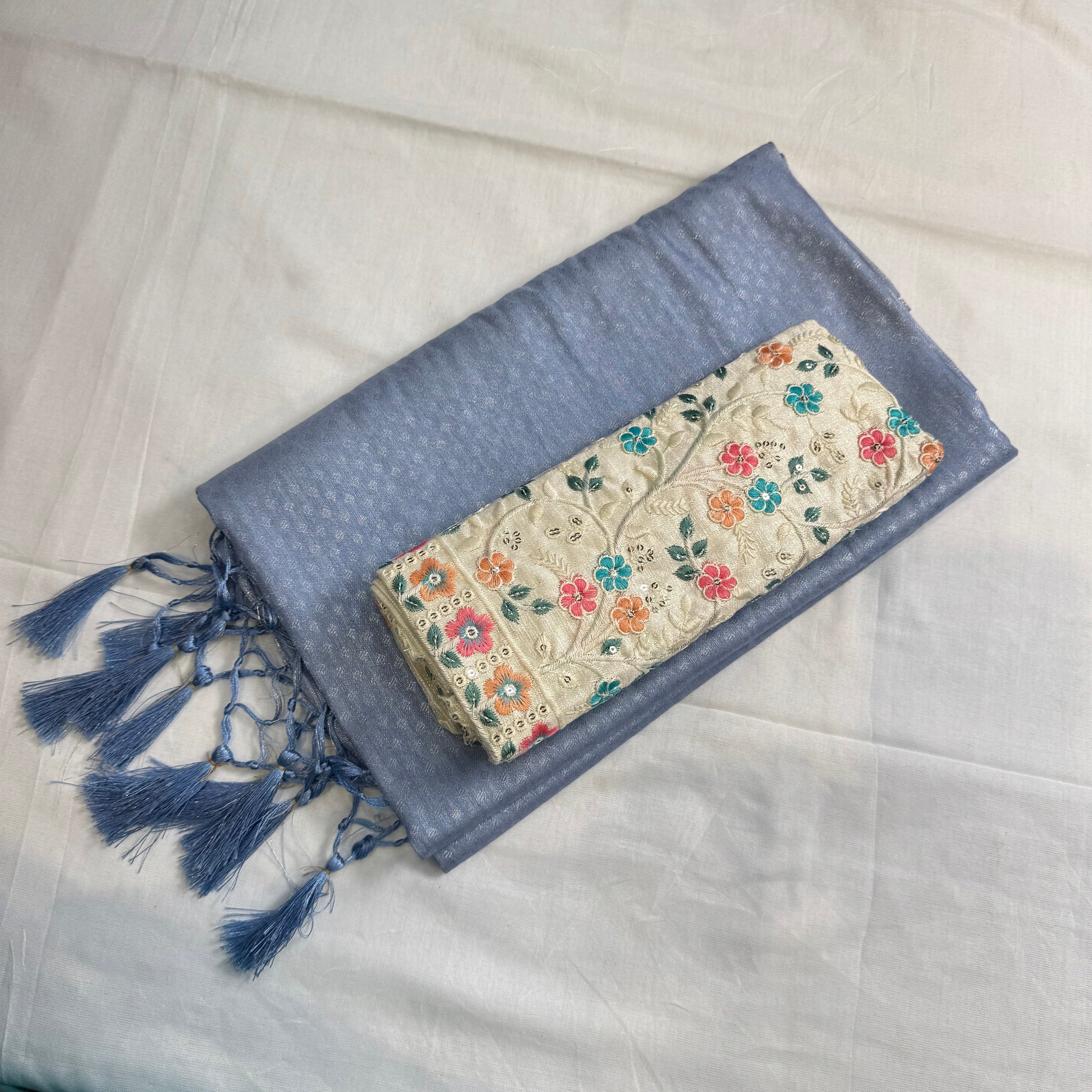 KuberaPattu & WorkBlouse KUWB25