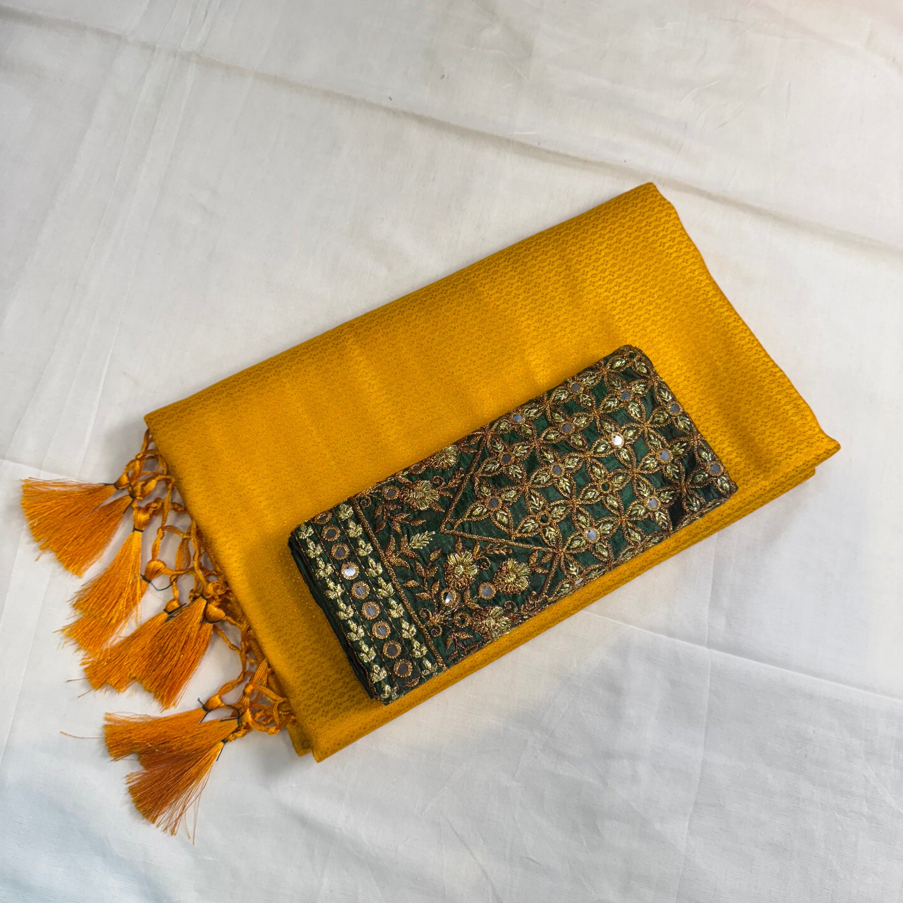 KuberaPattu & WorkBlouse KUWB25