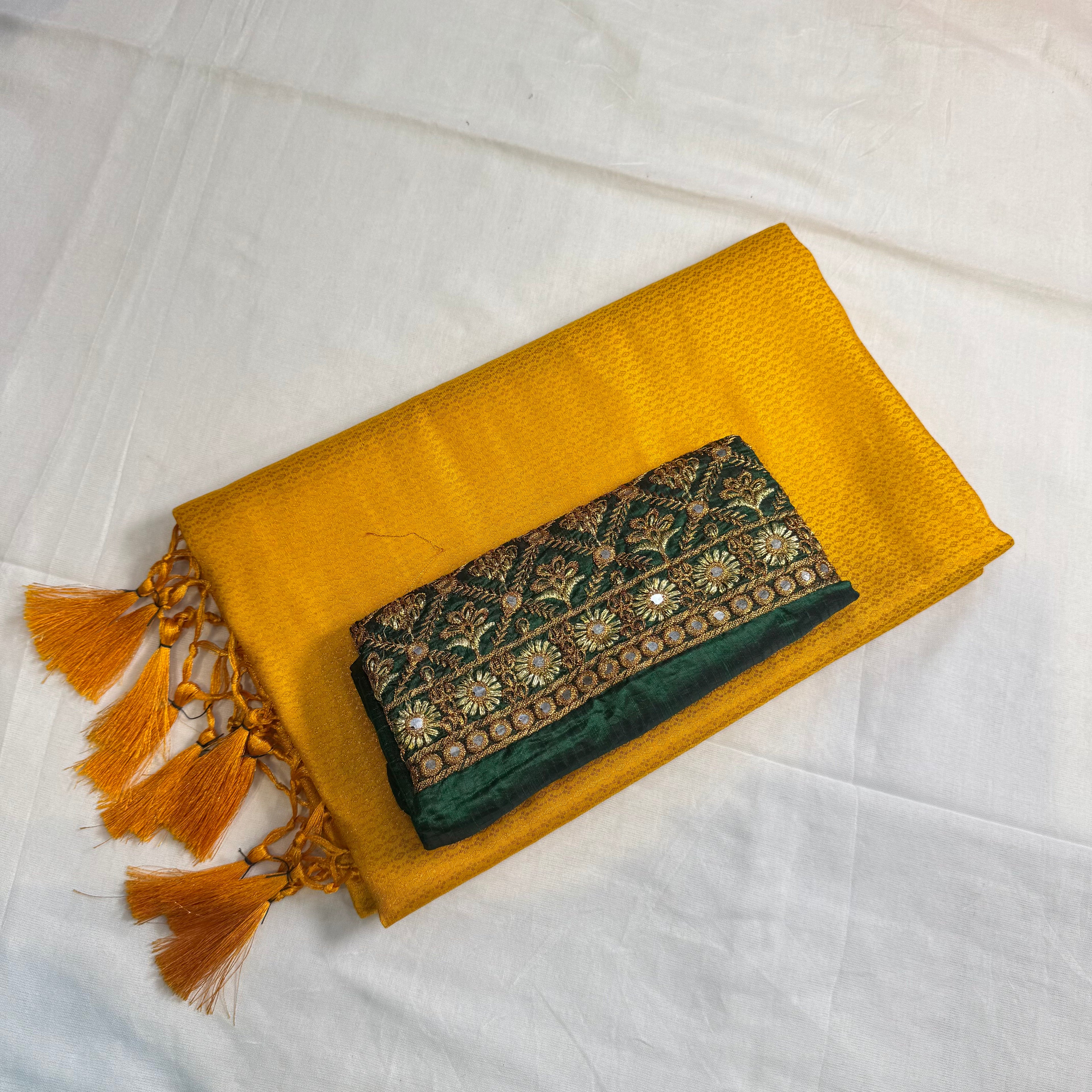 KuberaPattu & WorkBlouse KUWB25