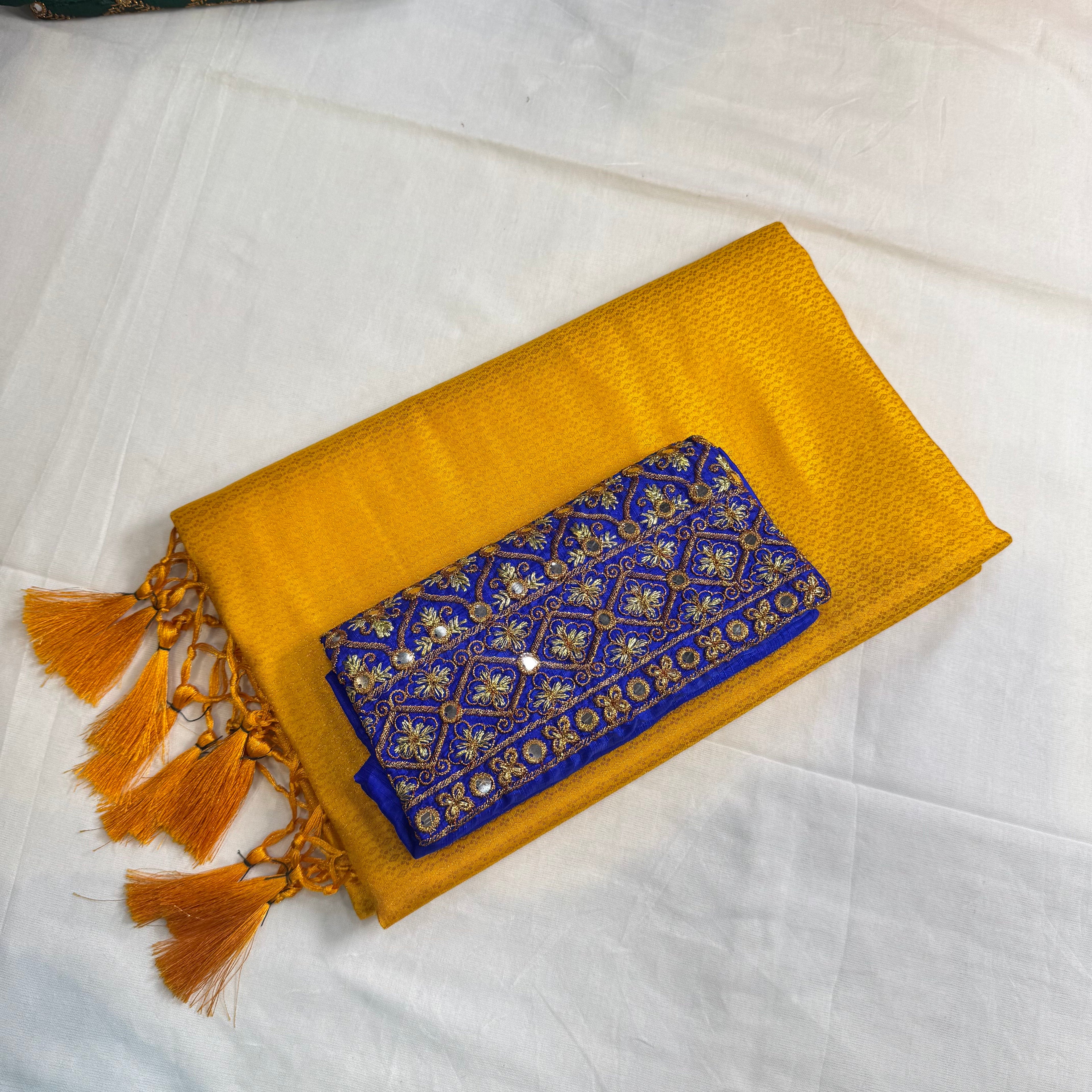 KuberaPattu & WorkBlouse KUWB25