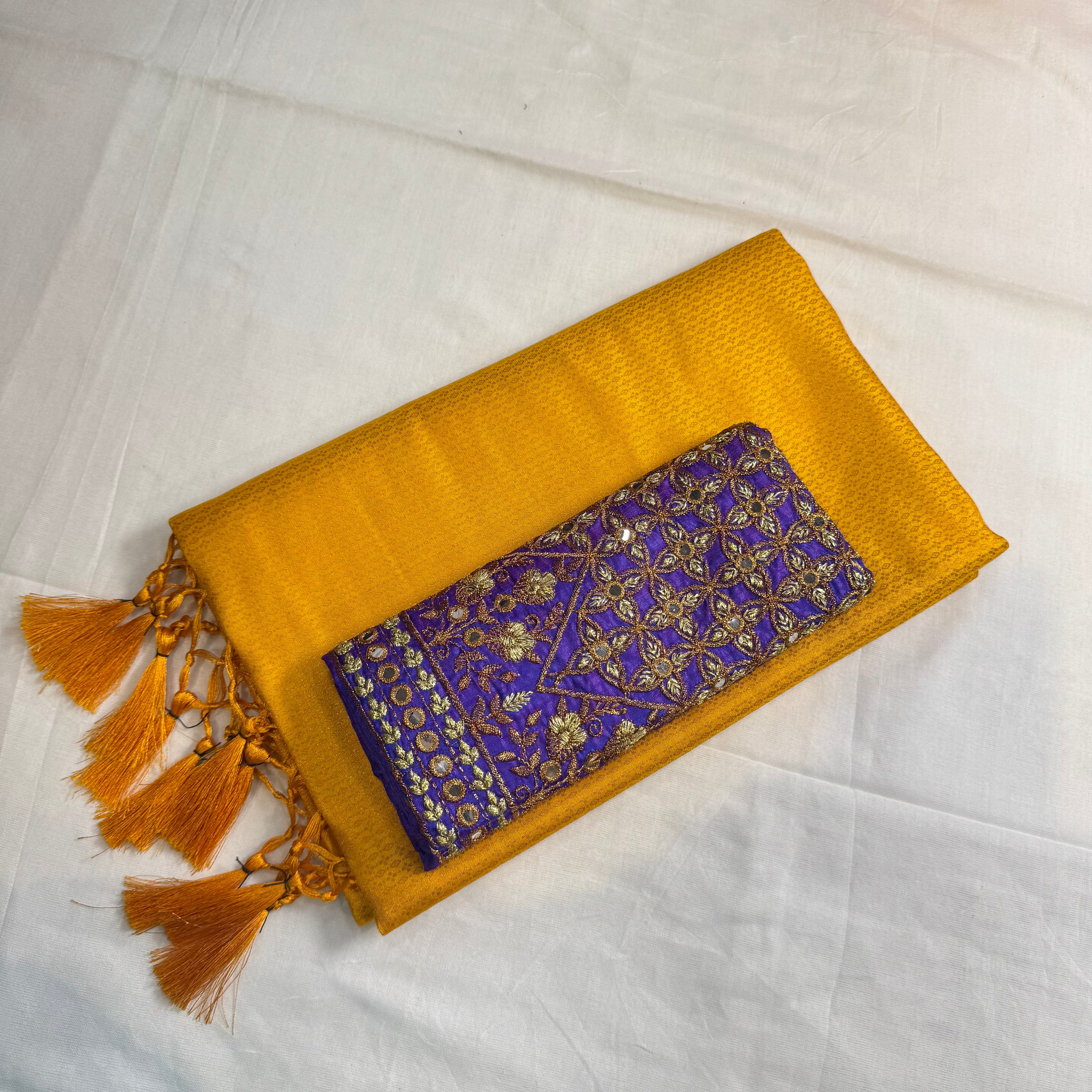 KuberaPattu & WorkBlouse KUWB25