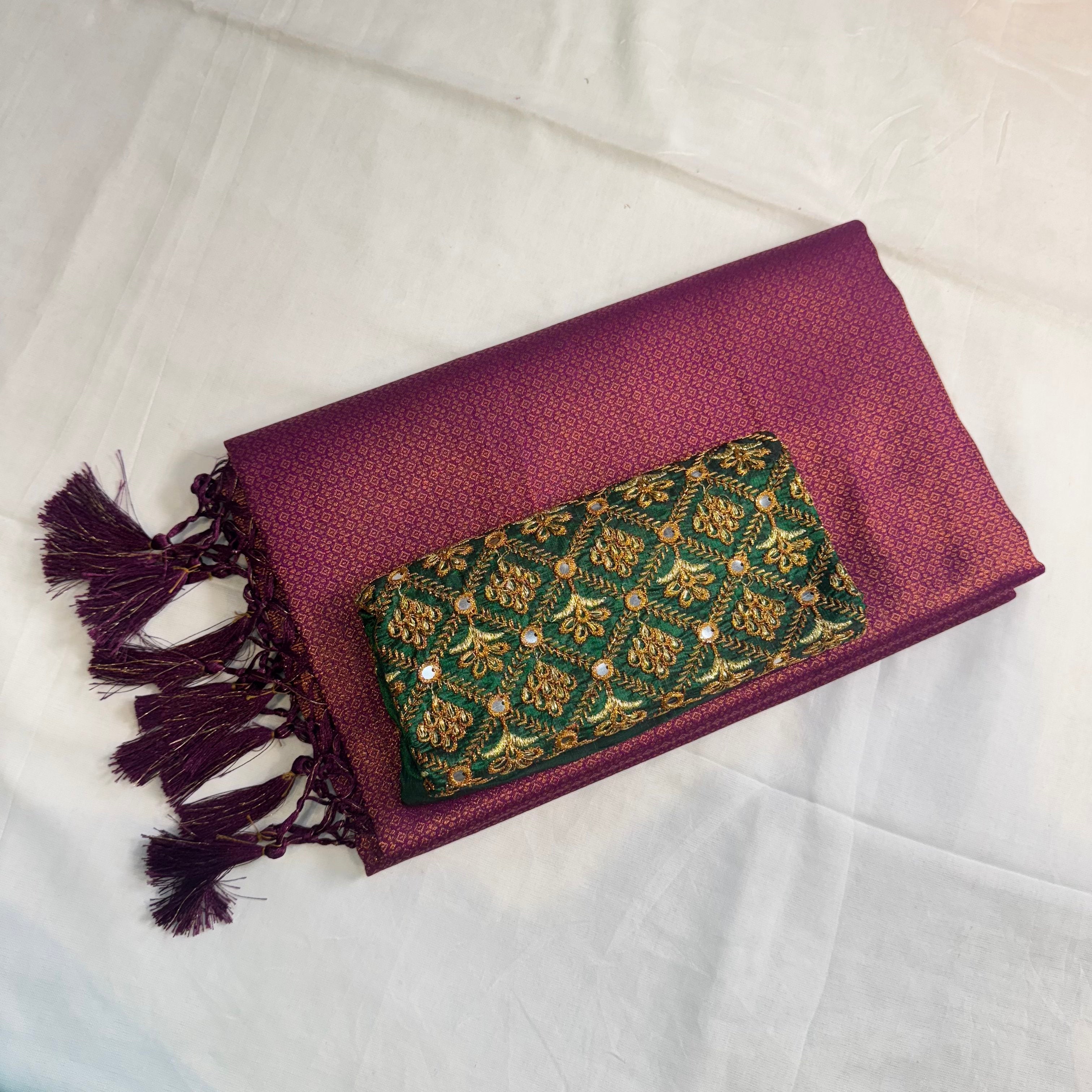 KuberaPattu & WorkBlouse KUWB25