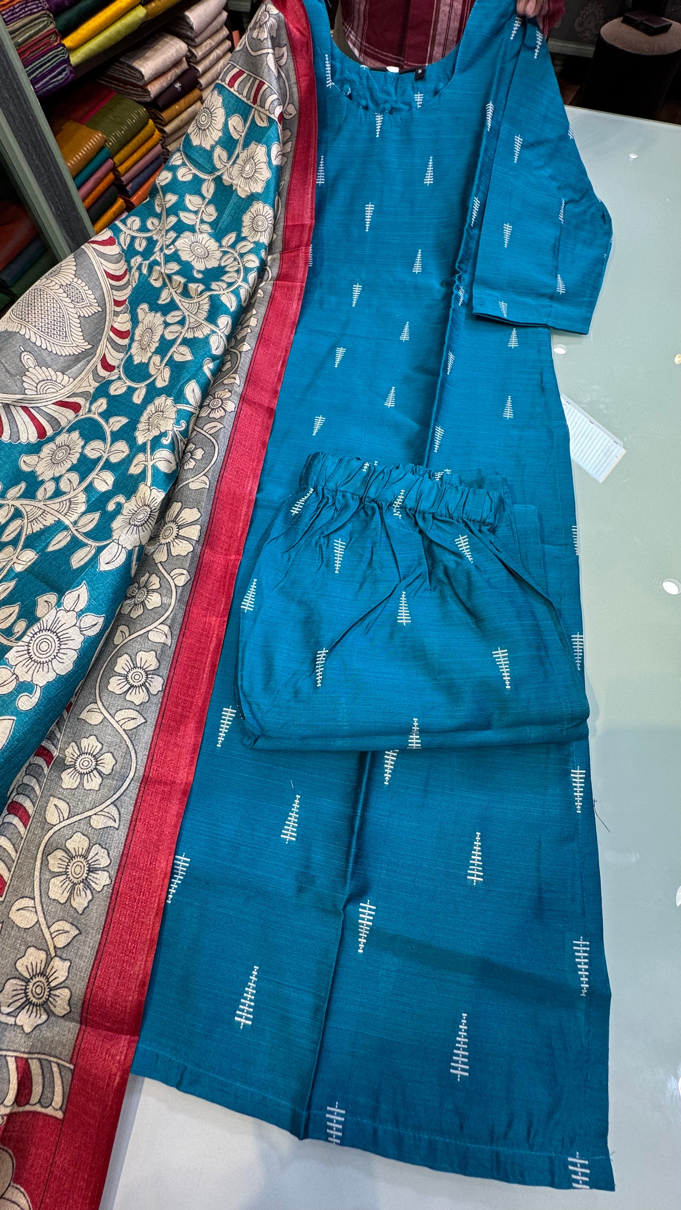 RASKU2511 | RAW SILK KURTISET