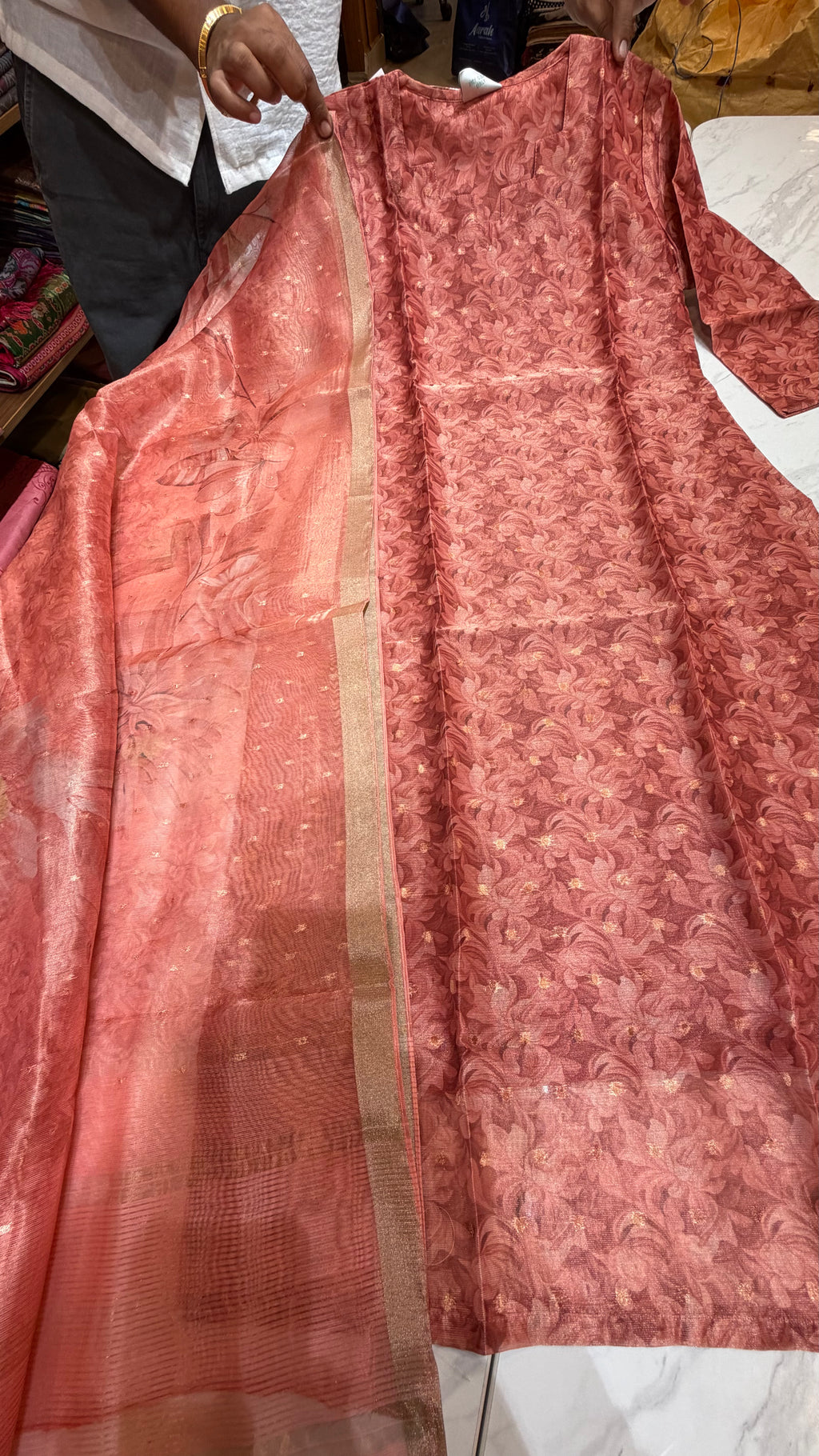 Premium Chanderi Kurti suits | PRBKU2911
