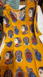 OFFKU0101 | KALAMKARI LONG KURTA