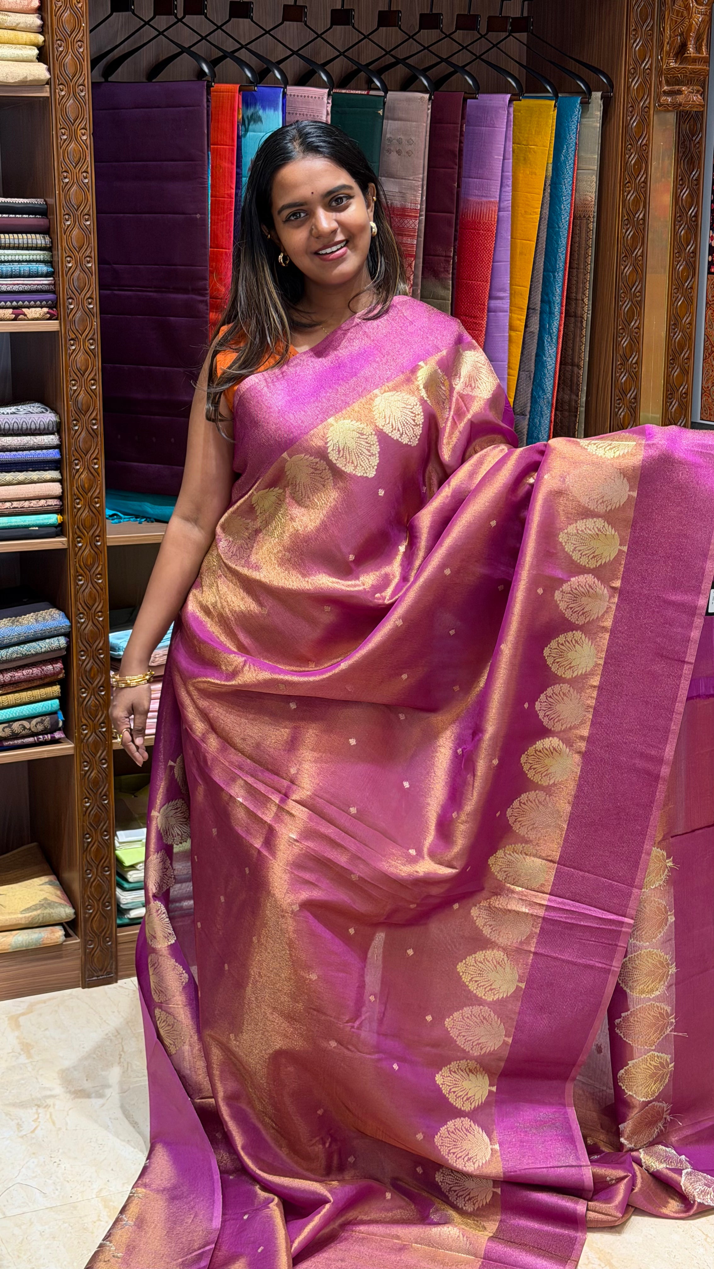 TISOF2403 | Soft Tissue Banarasi silk