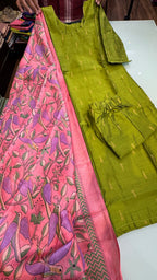 RASKU2511 | RAW SILK KURTISET