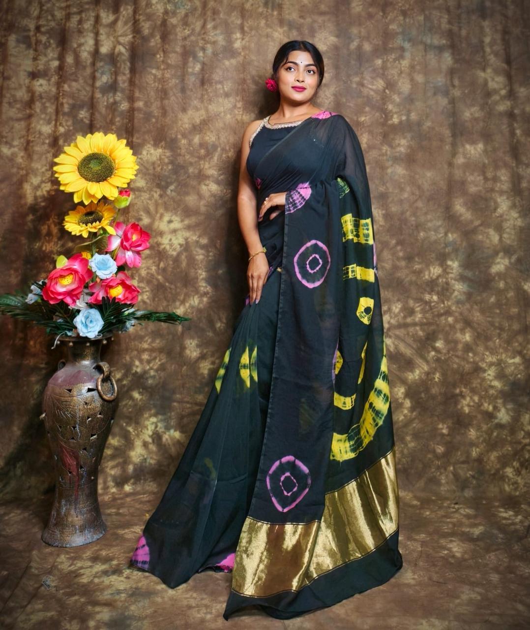 MOCO0231 | MODAL COTTON SAREE