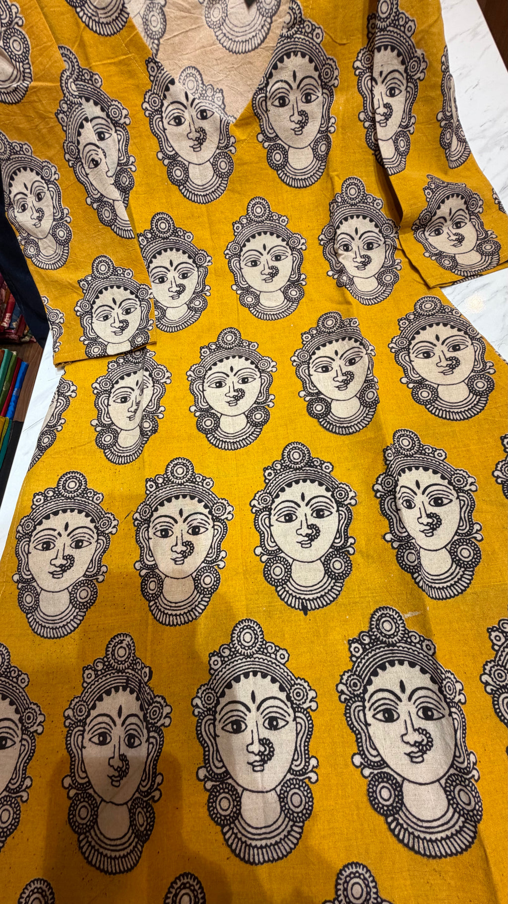 OFFKU0101 | KALAMKARI LONG KURTA