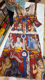 OFFKU0101 | KALAMKARI LONG KURTA