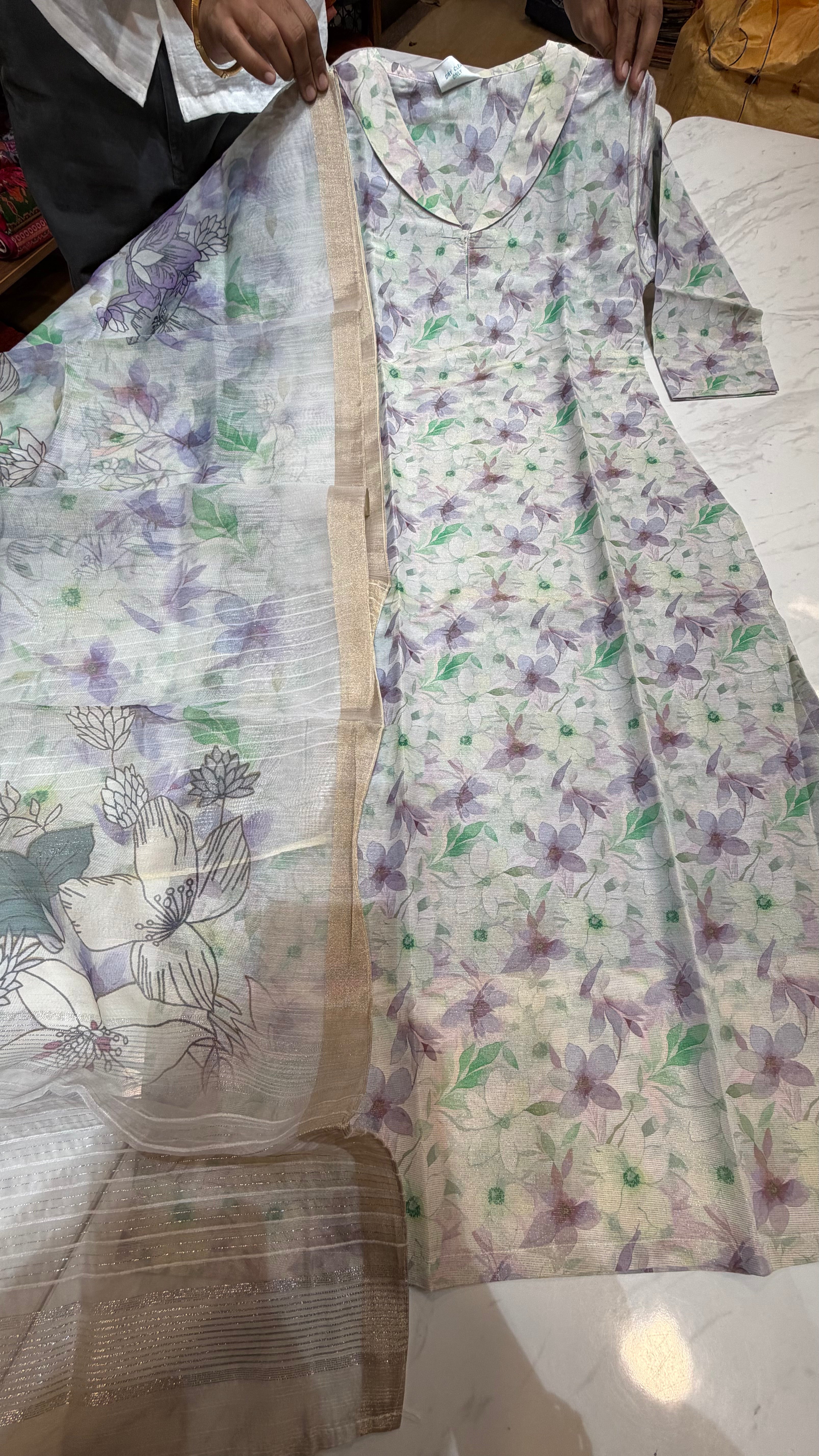 Premium Chanderi Kurti suits | PRBKU2911