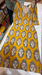 OFFKU0101 | KALAMKARI LONG KURTA