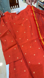 RAWSKU0426|Raw Silk Kurti Set