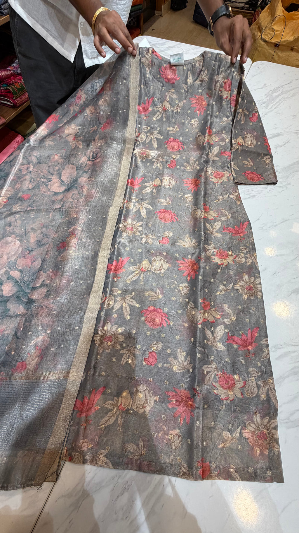 Premium Chanderi Kurti suits | PRBKU2911